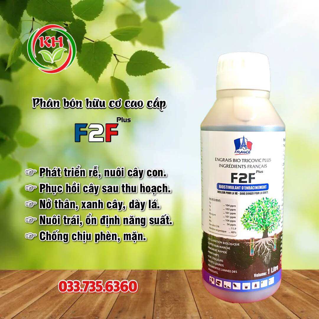 Phân bón hữu cơ cao cấp F2F Plus