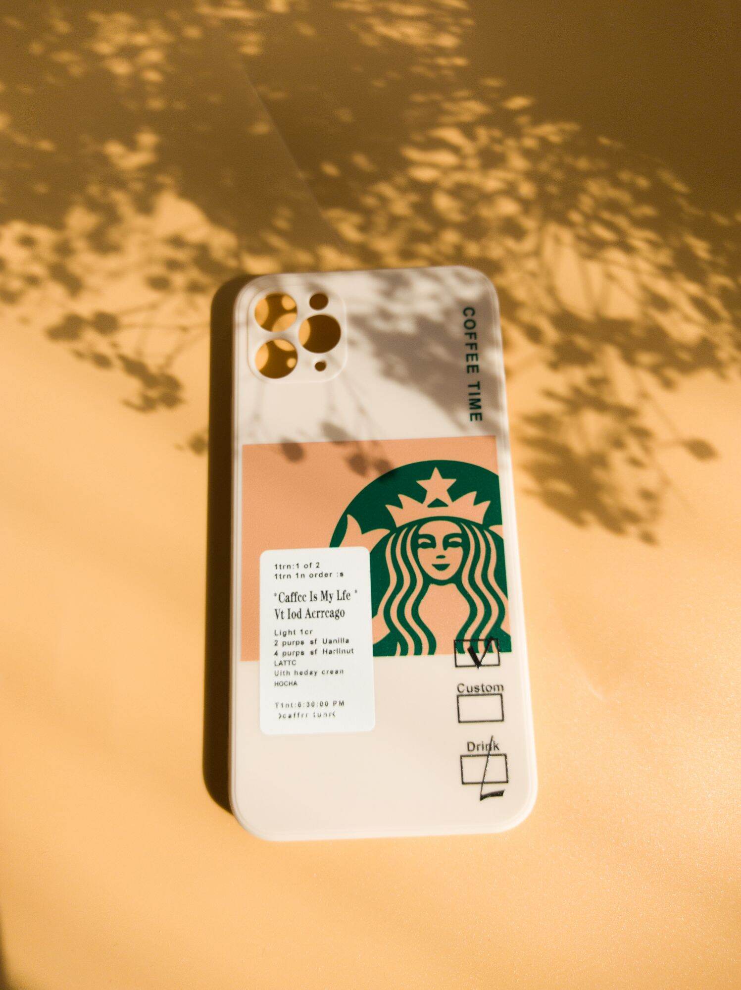 Ốp lưng iPhone phối hoạ tiết Starbucks_CongHoa-Store