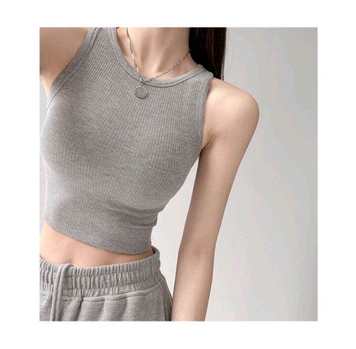 Áo Ba Lỗ Nữ Basic - Áo Croptop Nữ Cộc Tay Co Giãn (ĐỌC KỸ MÔ TẢ-CAM KẾT DÀY DẶN)