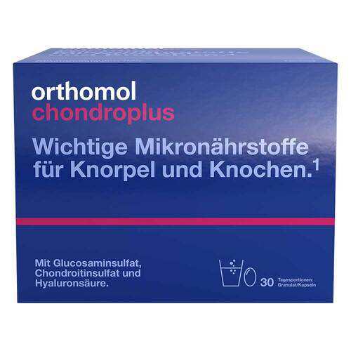 Orthomol Chondroplus hỗ trợ viêm xương khớp, thoái hóa khớp, cơ xương khớp