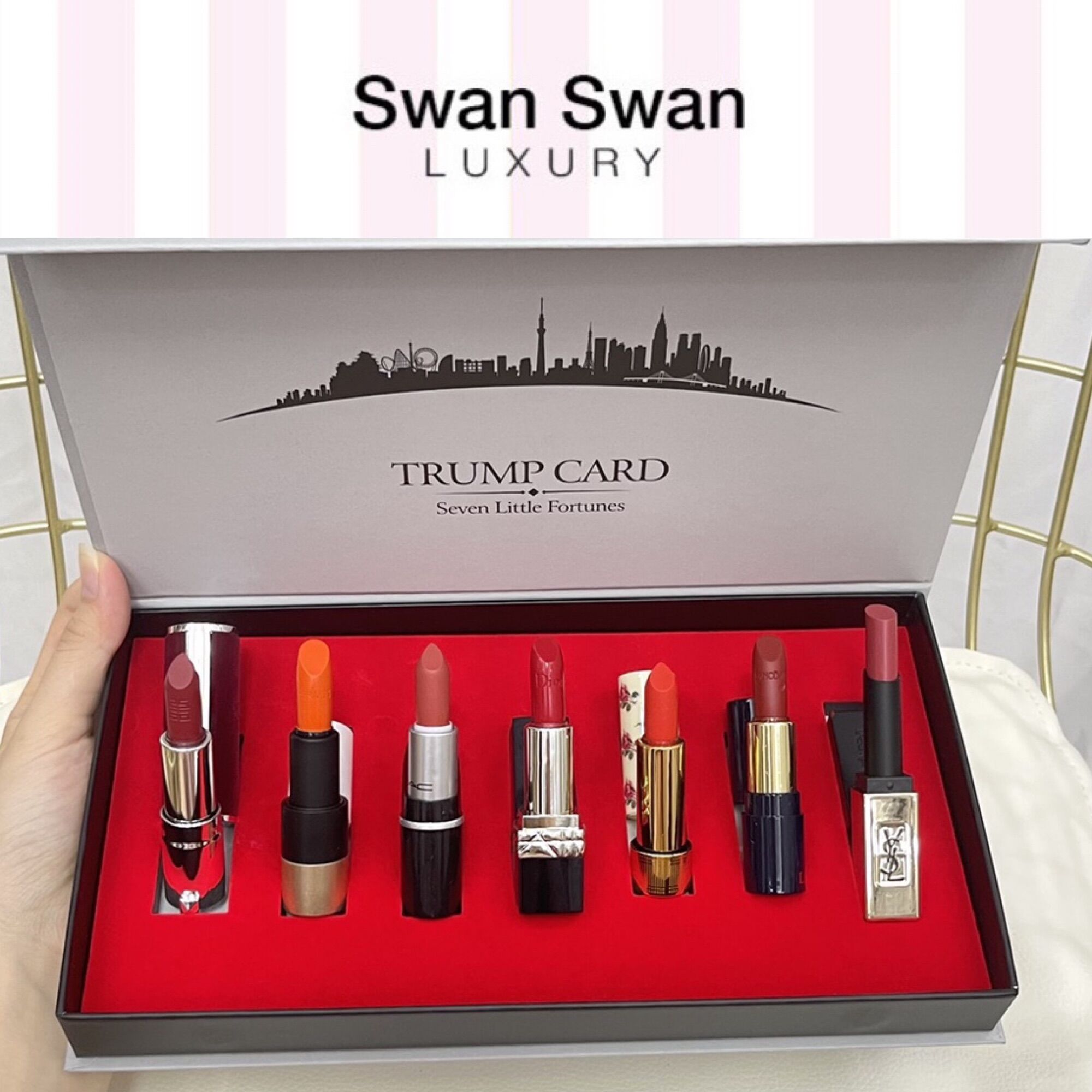 Set 7 son thương hiệu nổi tiếng sang trọng