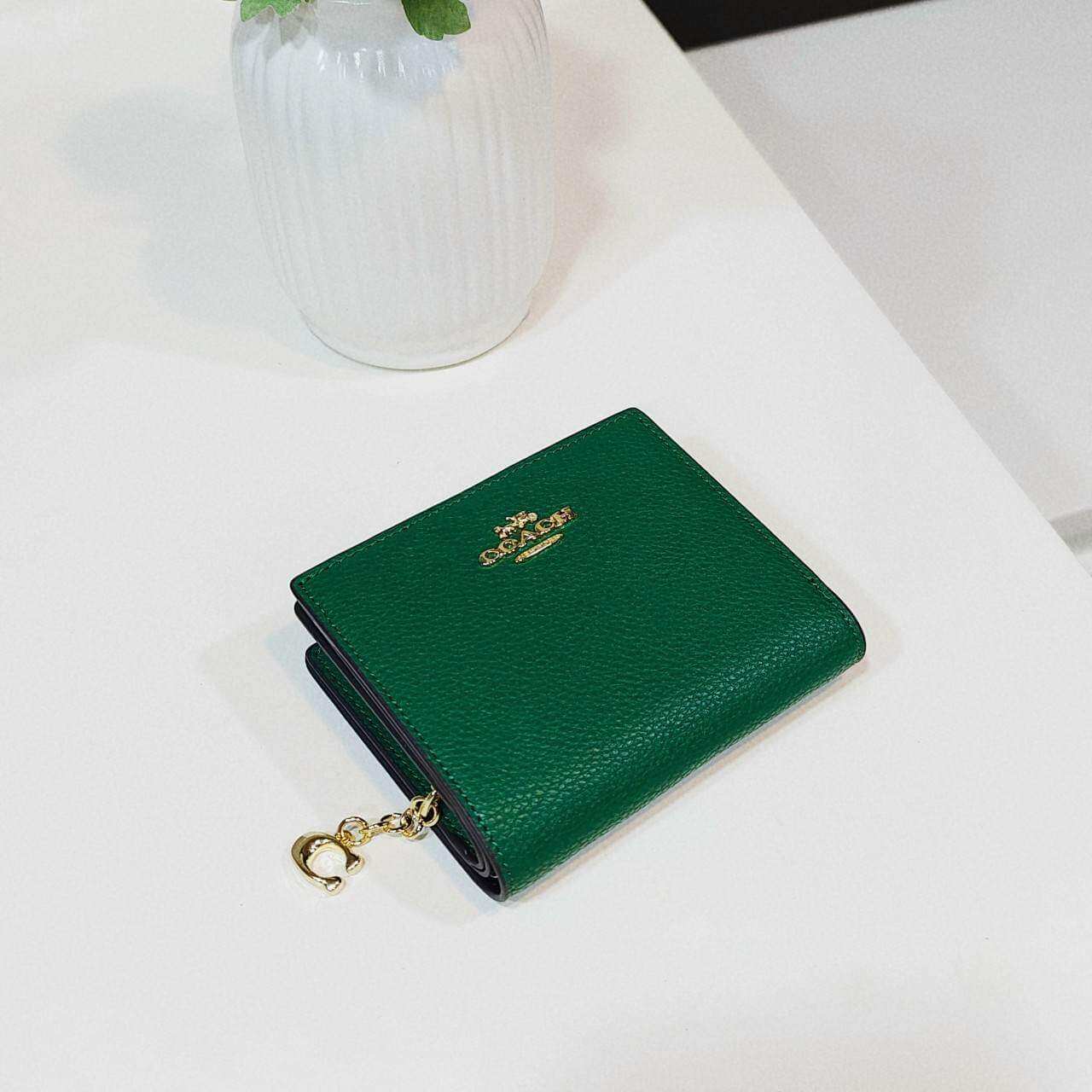 VÍ COACH® chất da rất dầy dặn da 🐂 100% xịn sò