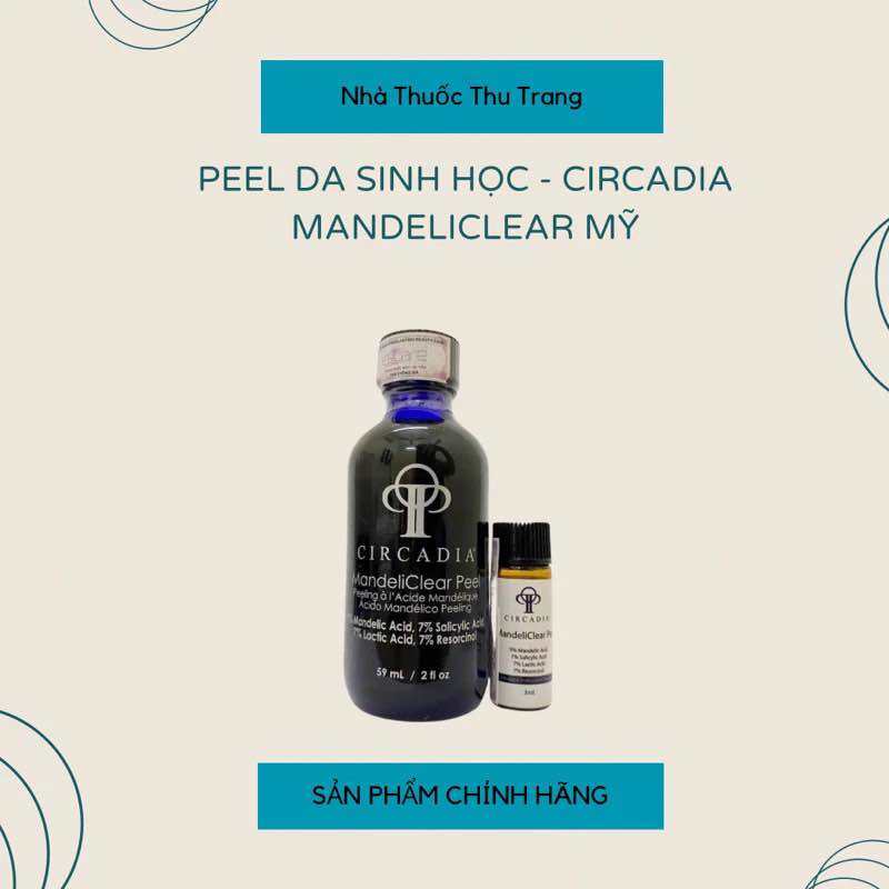 CHIẾT CÔNG TY - PEEL SINH HỌC CIRCADIA MANDELICLEAR 3ml