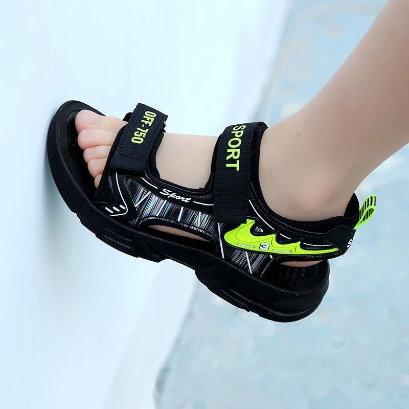 Dép Quai Hậu Thời Trang Năng Động Cho Bé Trai, Sandal Bé Trai Thiết Kế Quai Dán, Dễ Dàng Mang Vào,Tháo Ra Cho Bé Bt18