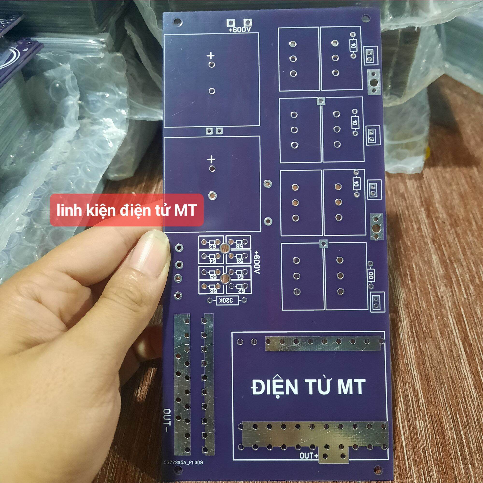 Bo mạch công suất cầu H áp cao