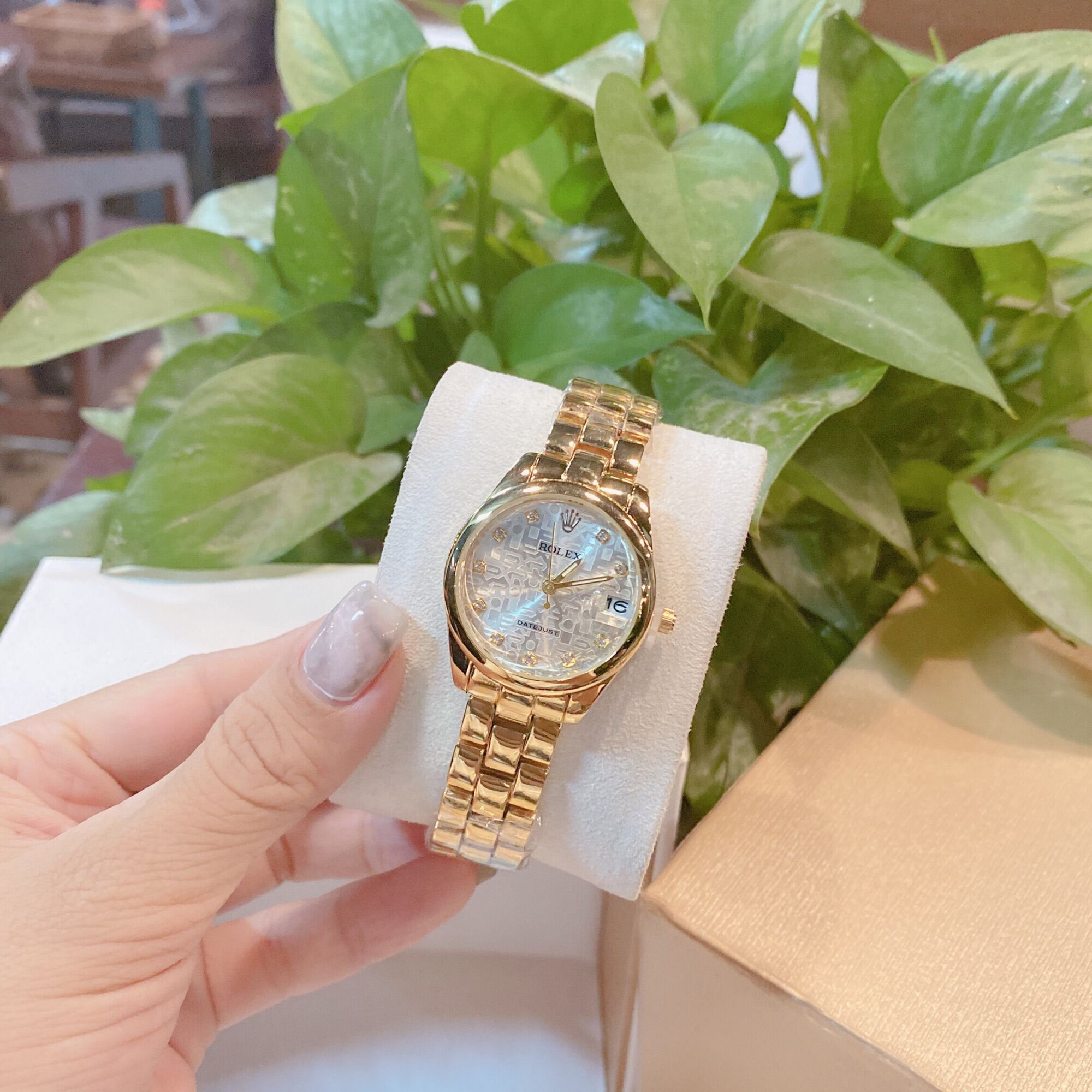 Đồng hồ nữ rolex chống nước chống xước