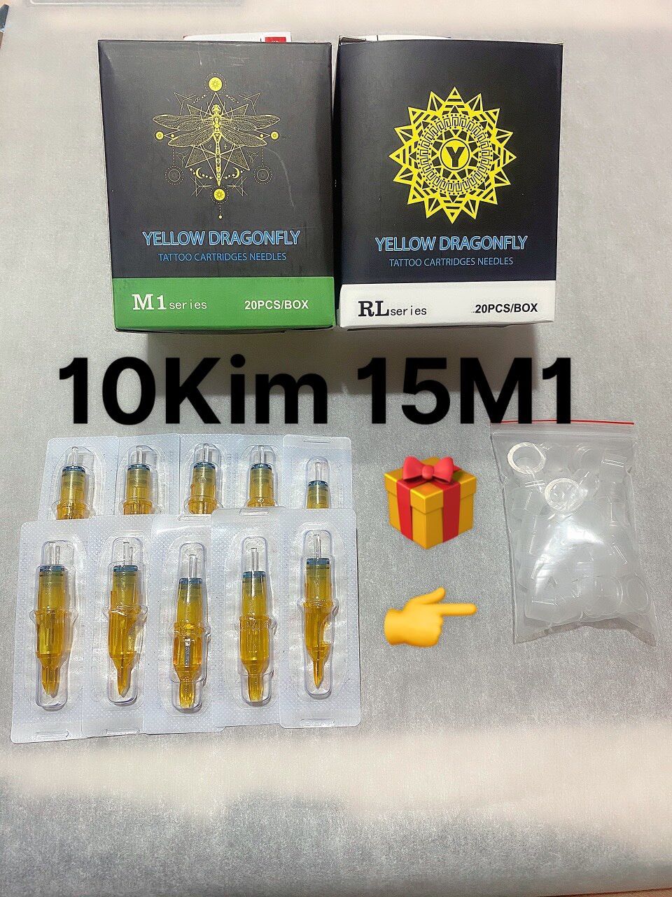 🎁 [ QUÀ TẶNG ] 15M1 kim pen Dragonfly cao cấp cho máy pen🎁