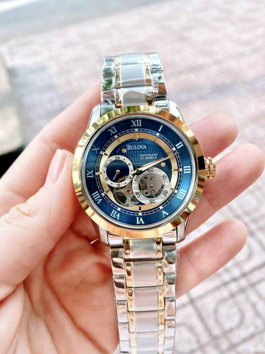 Đồng hồ nam bulova máy nhật