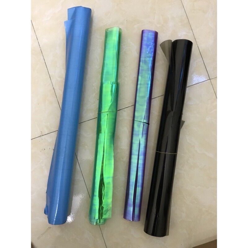 Decal Dán Biển Số Dán Pha Đèn 7 Màu Cực Đẹp