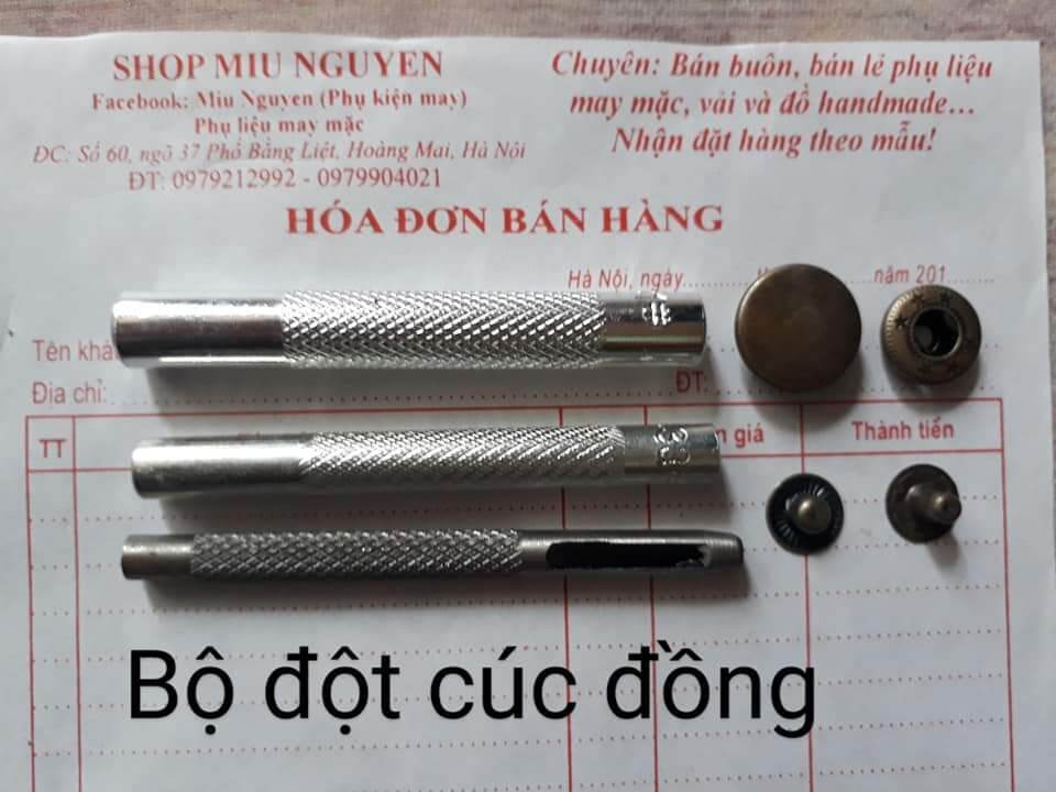 Bộ đột đóng cúc loại 4 chi tiết