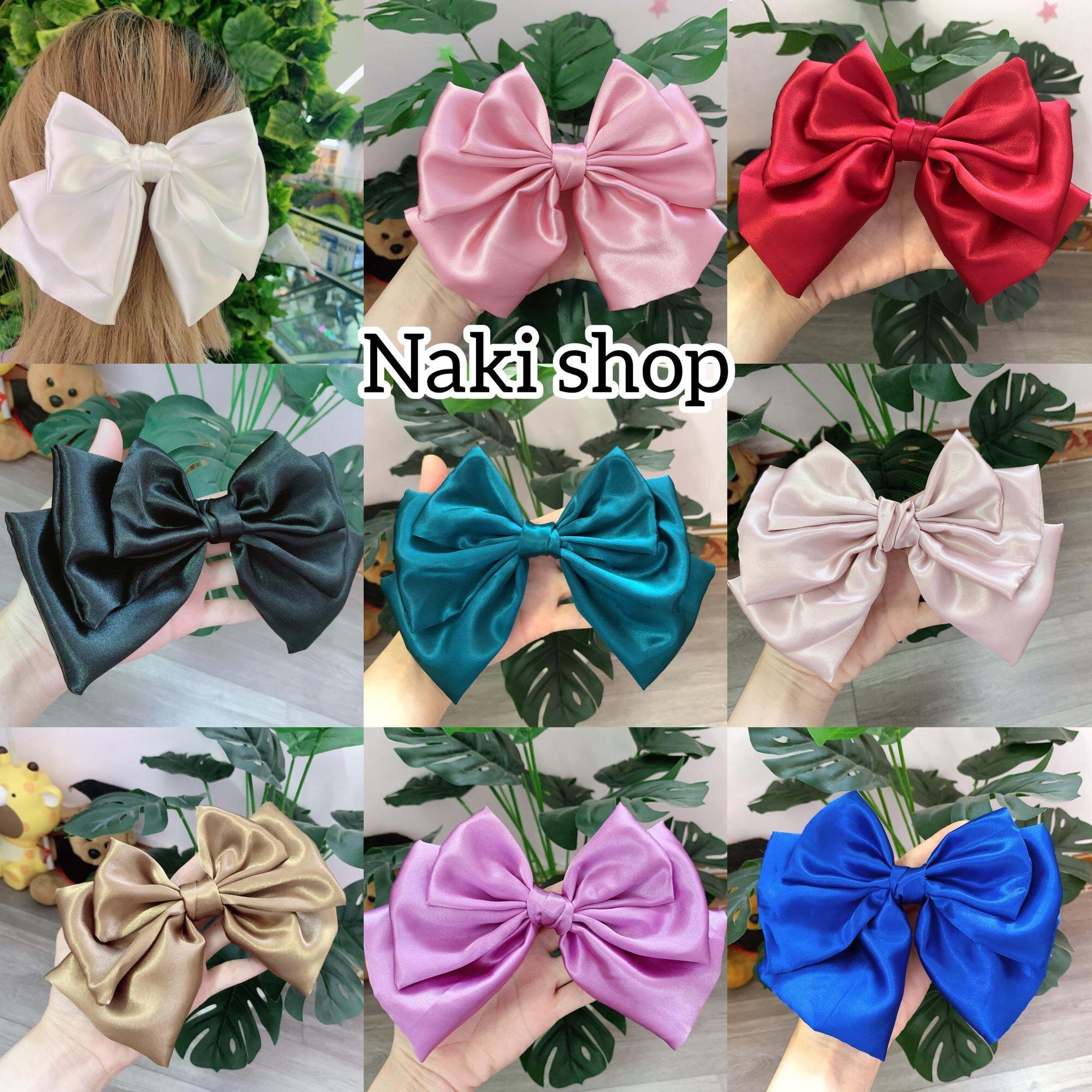 KẸP NƠ TIỂU THƯ HÀN QUỐC XINH XẮN ( 3 NƠ)