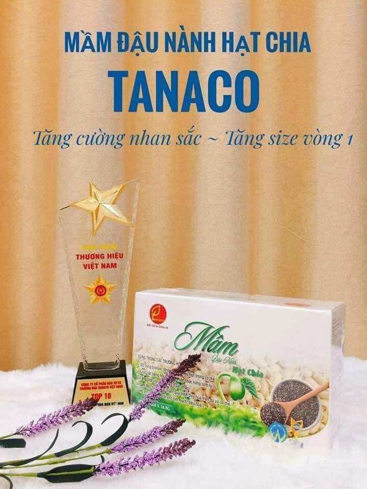 Mầm đậu nành hạt chia Tanaco