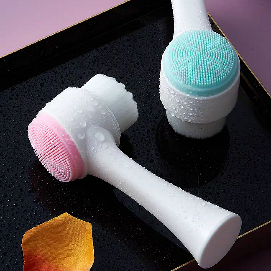 Cọ rửa mặt massage hai đầu hàn quốc