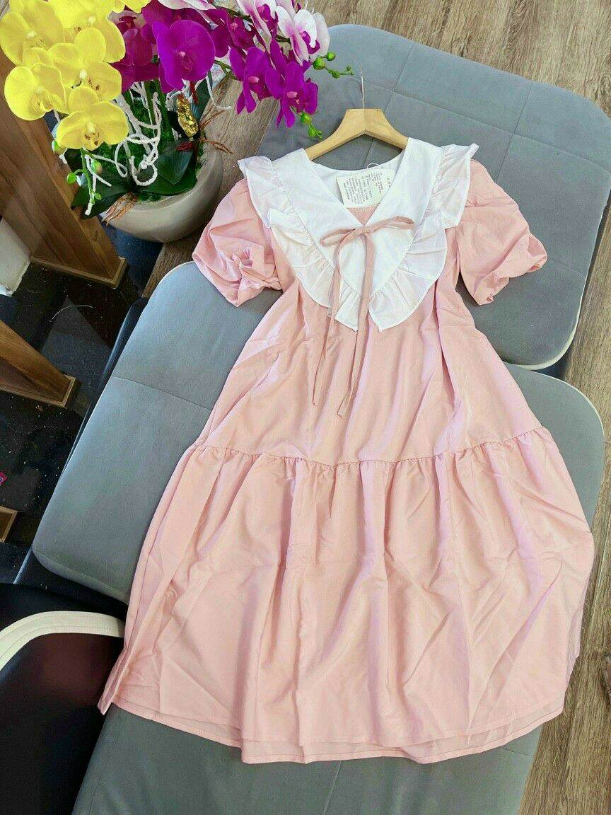 Lịch sử giá Đầm lolita nữ sinh màu hồng - đầm sufuku cổ thủy thủ 🌸 cập  nhật 3/2024 - Mua Thông Minh