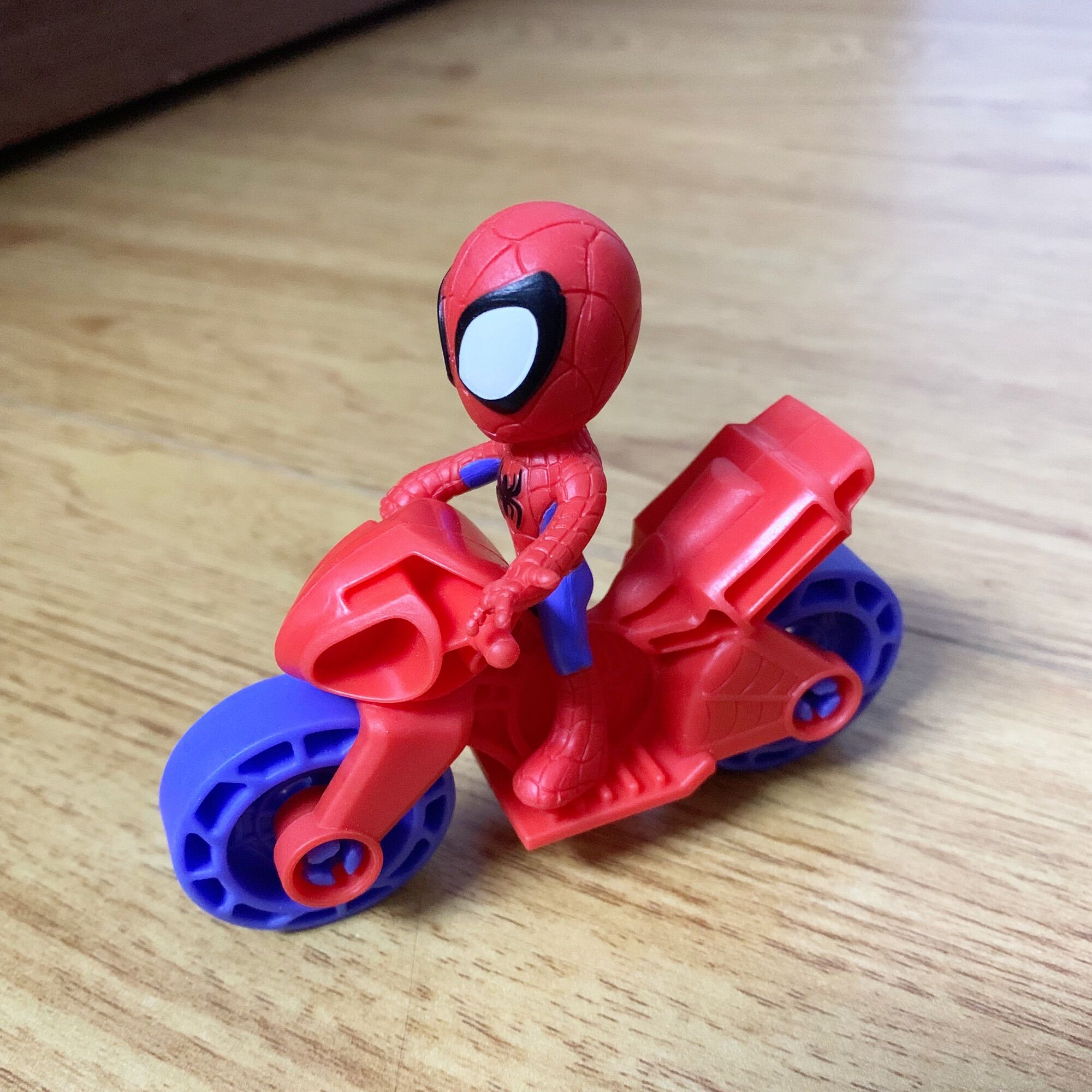 Mô Hình Xe Moto Người Nhện Spiderman Mini