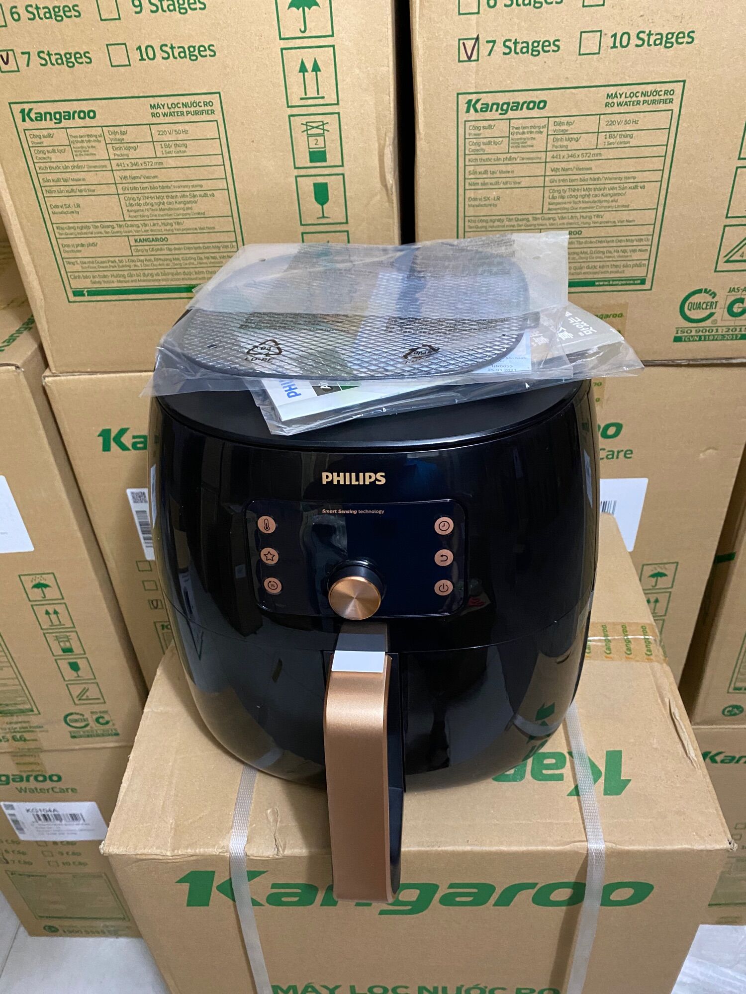 NỒI CHIÊN KHÔNG DẦU PHILIPS HD9860/90