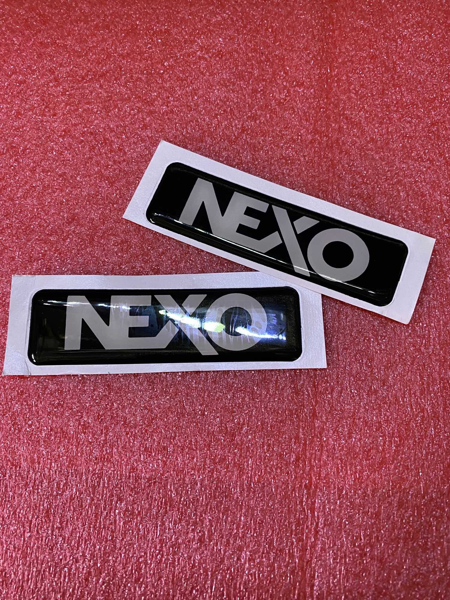 Tem chữ NEXO cho loa (1 đôi)