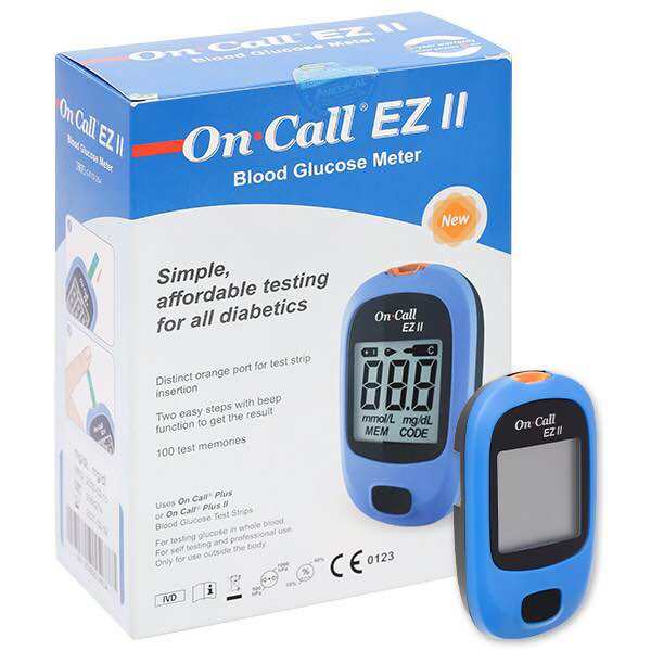 Máy đo đường huyết On Call EZ II có tặng kèm que