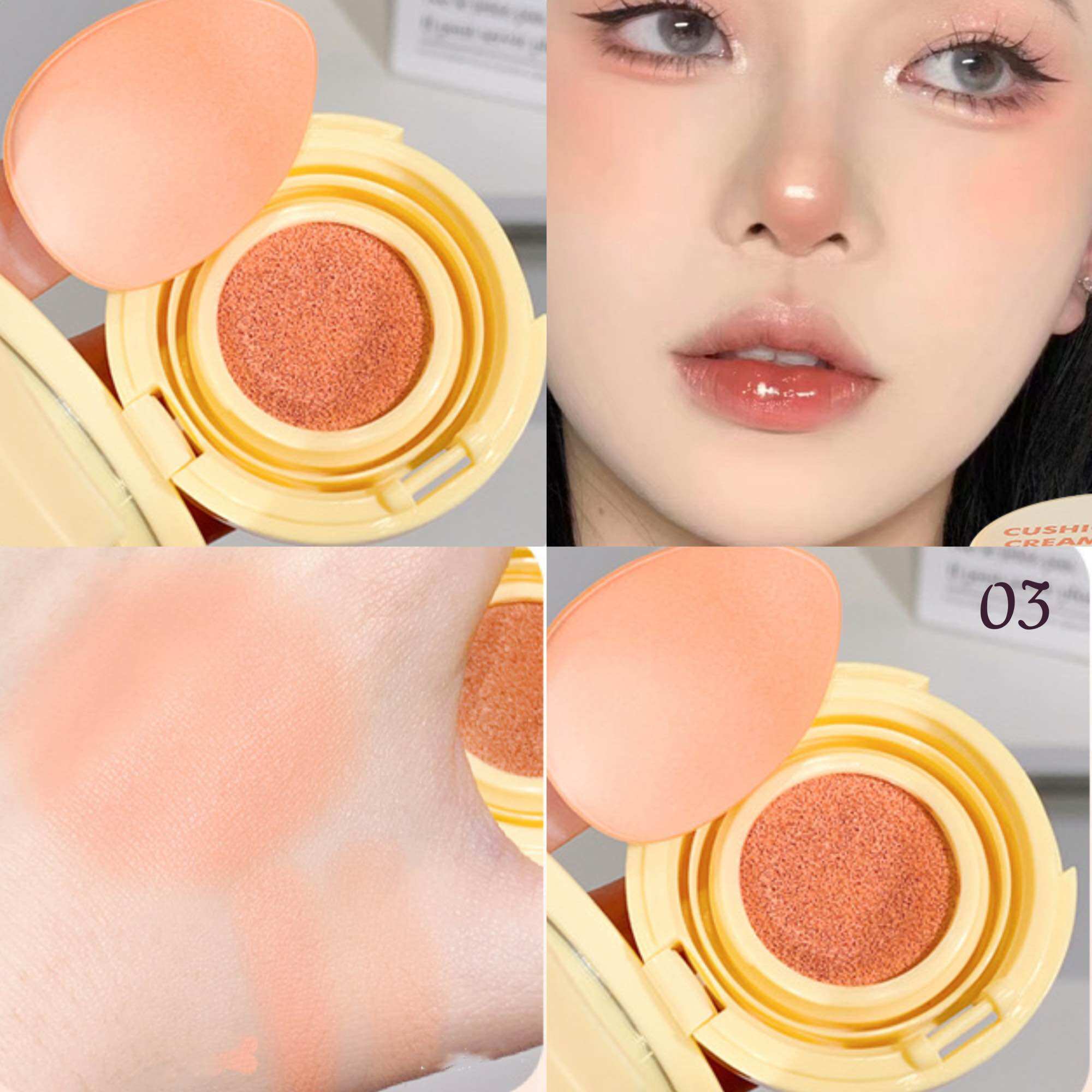 Má hồng dạng cusion Xixi Cushion Cream Blusher