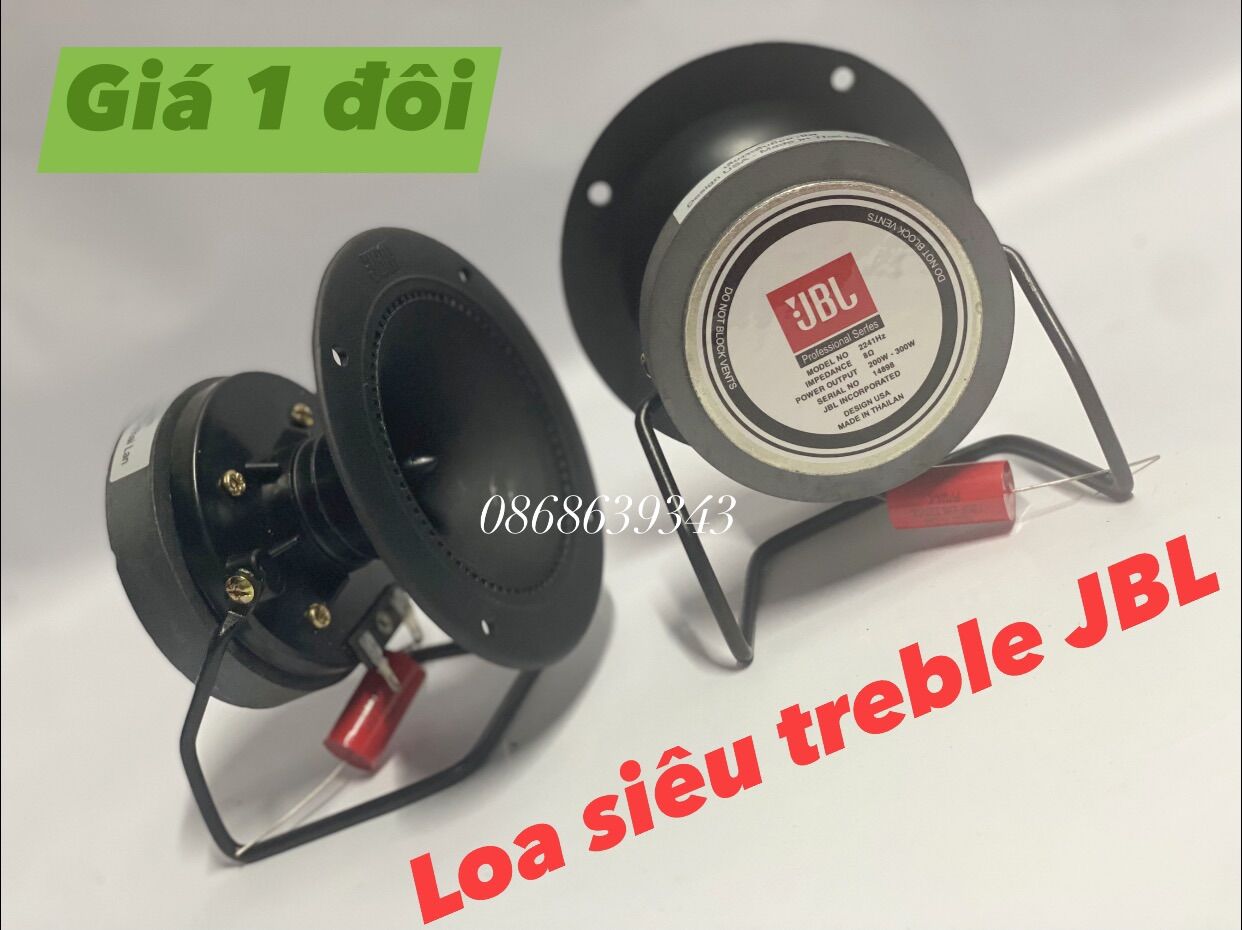 Loa siêu treble j.b.l gắn trực tiếp vào âm ly bổ sung tiếng treble cho dàn âm thanh