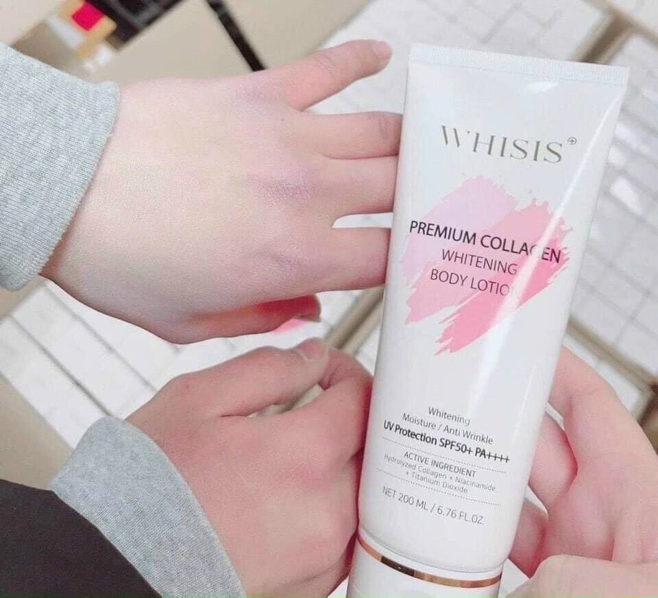 Kem dưỡng trắng body whisis lotion hàn quốc