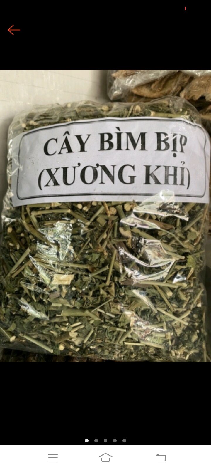 1kg CÂY BÌM BỊP  khô sạch loại 1 đóng gói