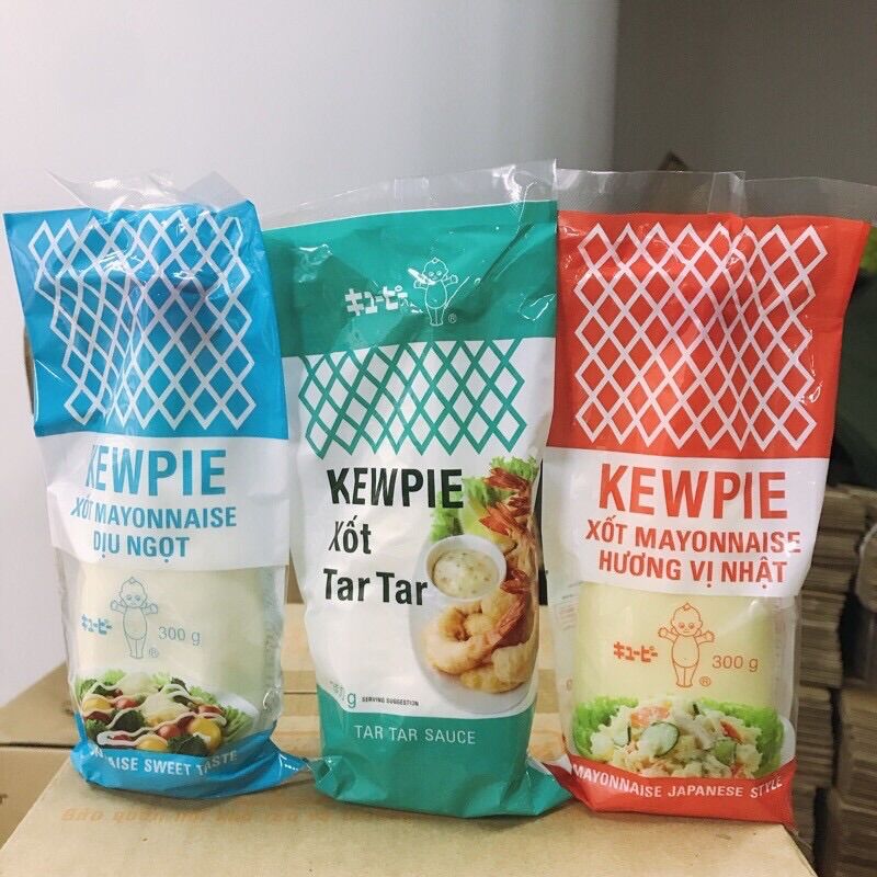 Xốt Mayonnaise 300g các vị Kewpie