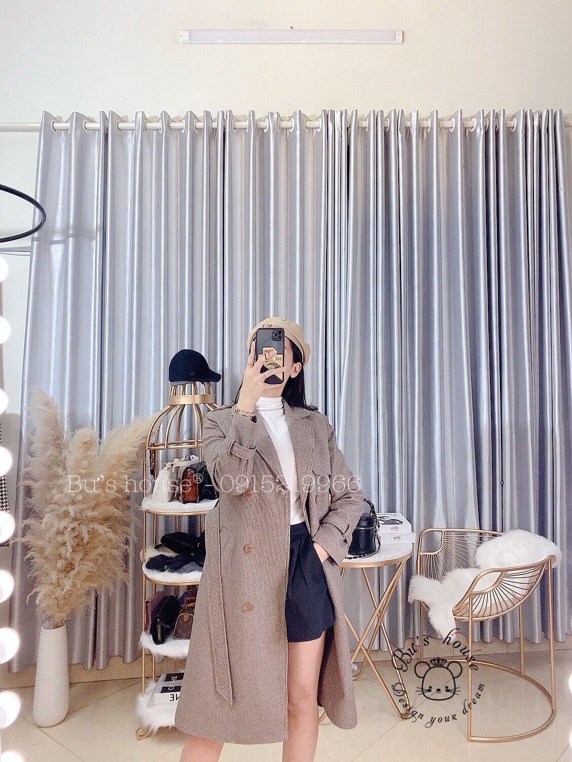 ÁO DẠ NỮ TRENCH COAT BH06