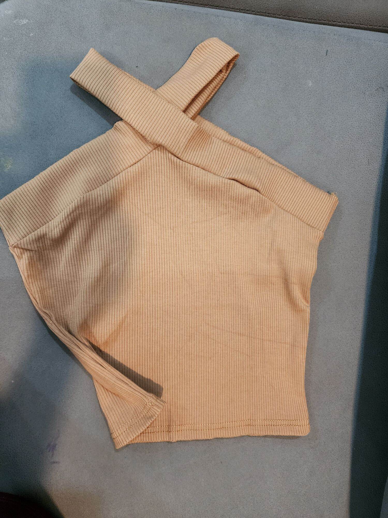 Áo yếm croptop 2 dây bản to