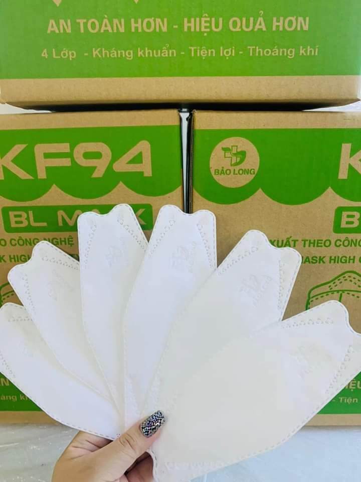Thùng khẩu trang kf94 300 cái chuẩn bảo long