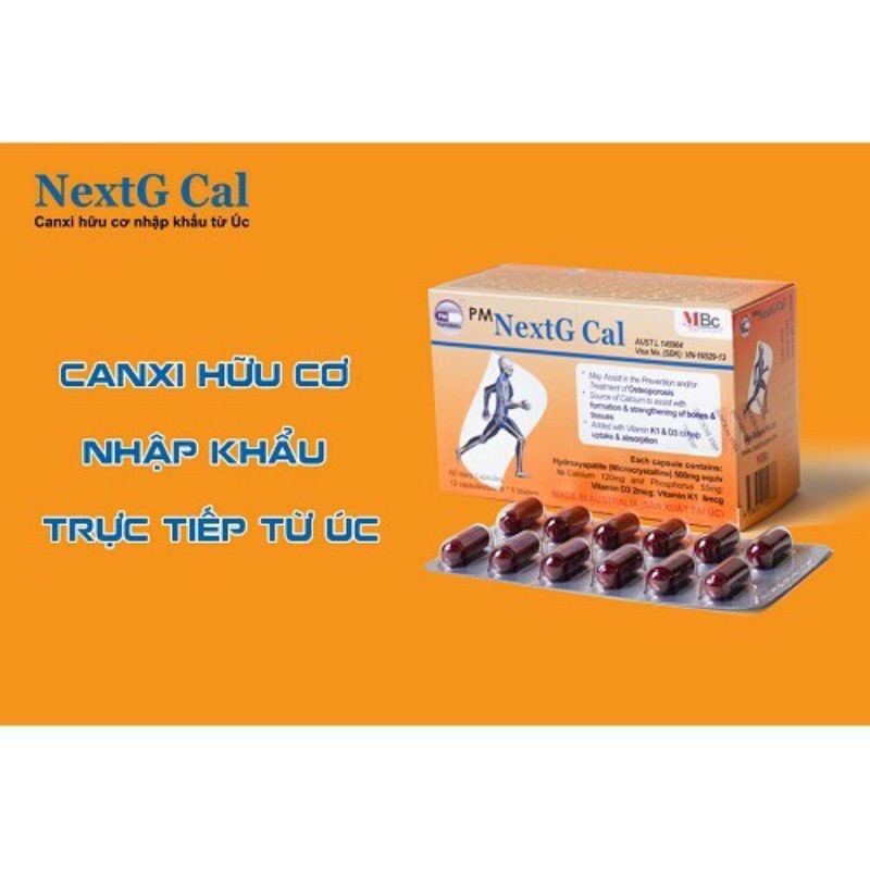 Canxi hữu cơ NextG Cal