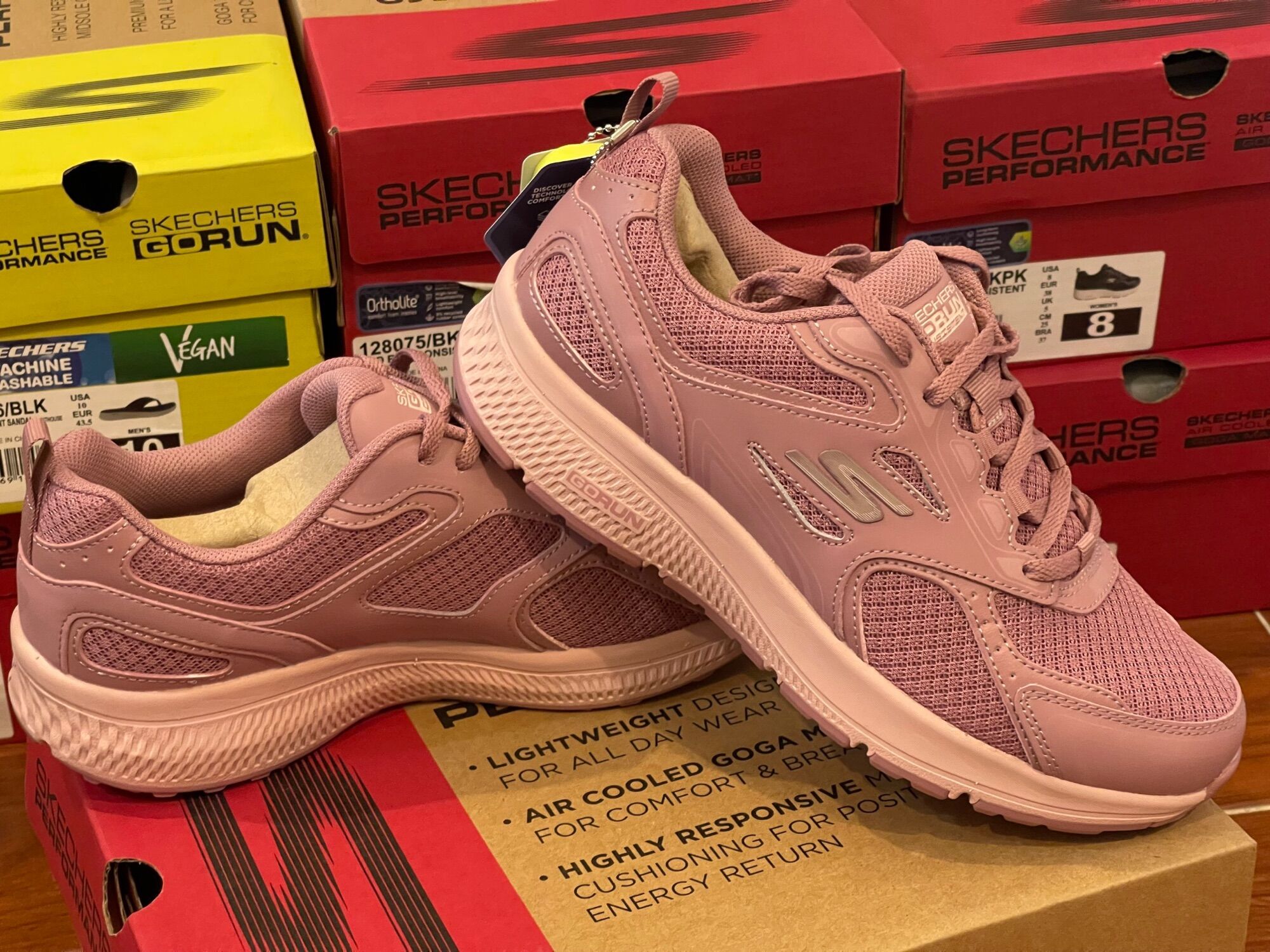 Skechers - giày thể thao nữ skechers gorun