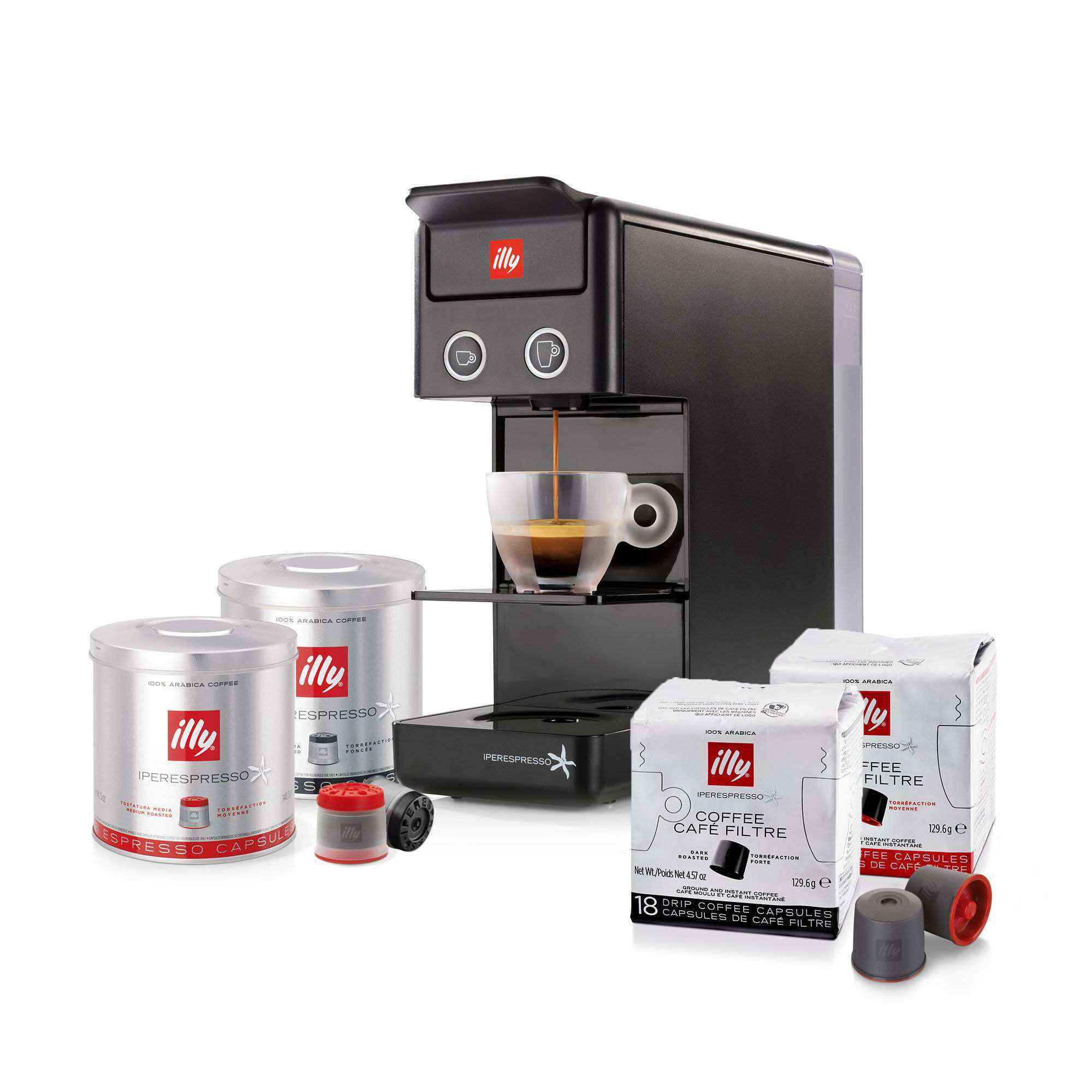 Cafe viên nén illy iperespresso hộp sắt 21 viên
