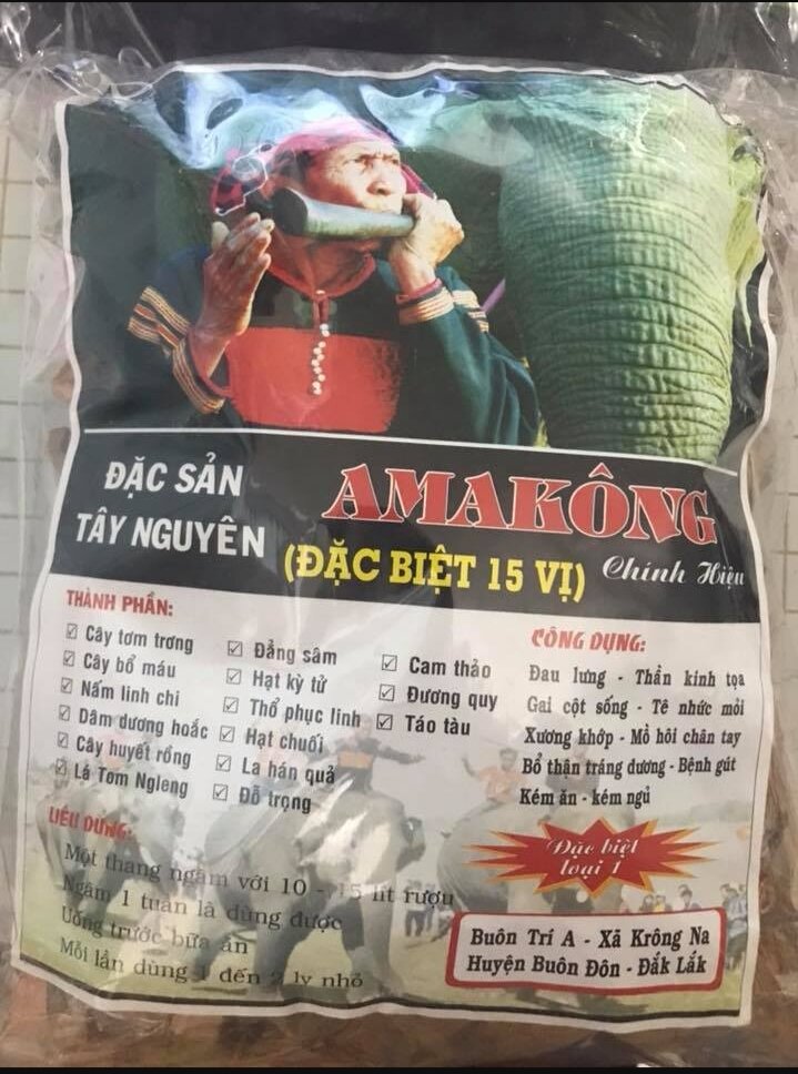 Amakong đặc sản tây nguyên