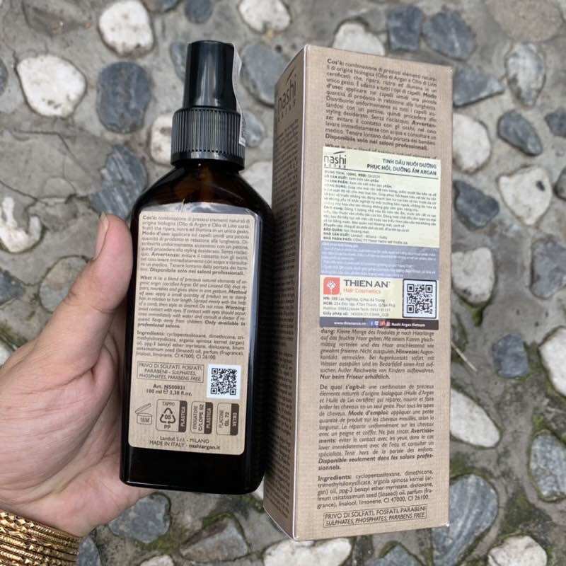 TINH DẦU CHĂM DƯỠNG PHỤC HỒI TÓC NASHI ARGAN