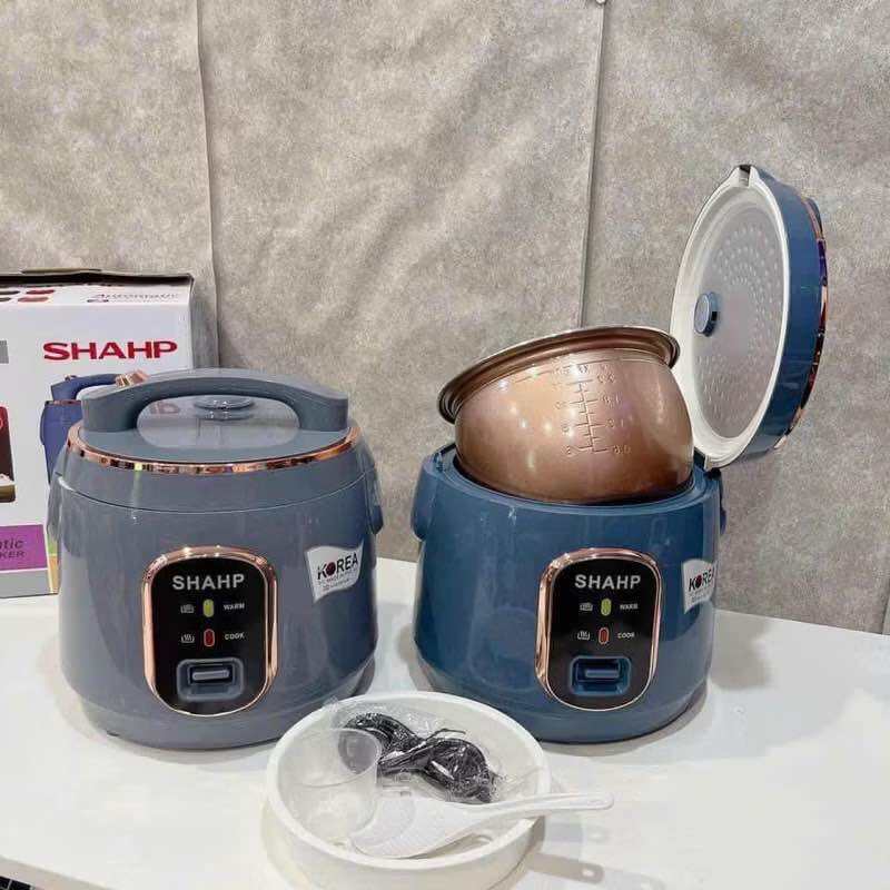 Nồi Cơm Điện SHAHP dung tích 1L-1.2L-1.8L mẫu mới sang trọng hiện đại phong cách Nhật Bản nấu cơm chín nhanh, nồi cơ siêu bền