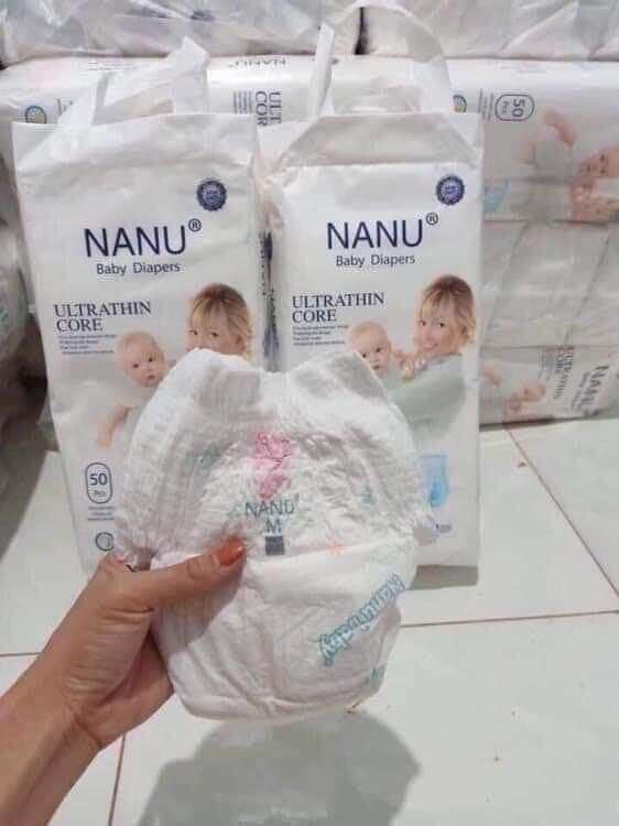 Combo 100 miếng bỉm quần xuất Nhật Nanu fullsize