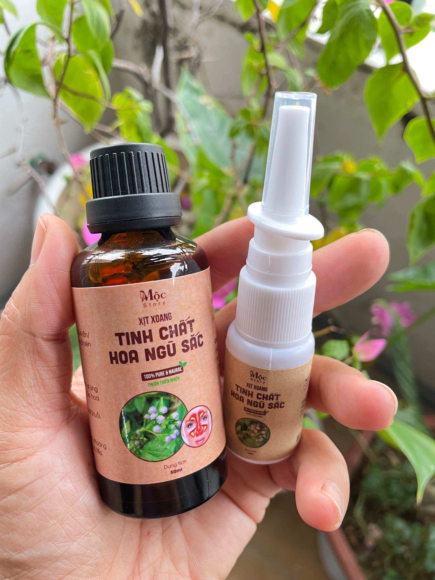 XỊT XOANG HOA NGŨ SẮC 15ml