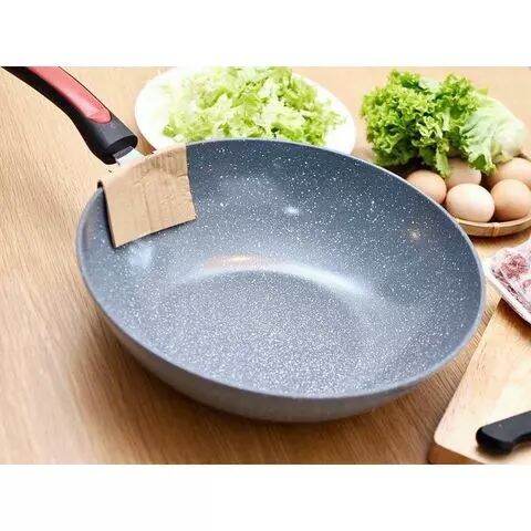 Chảo vân đá hoa cương chống dính Korea 32cm