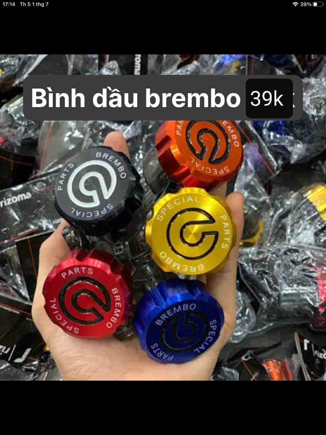 Bình dầu khối dành cho ex 135 ex 150 winner có 5 màu
