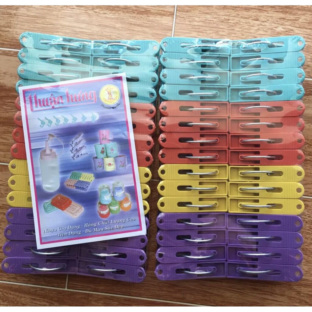 Vỉ 30 kẹp quần áo