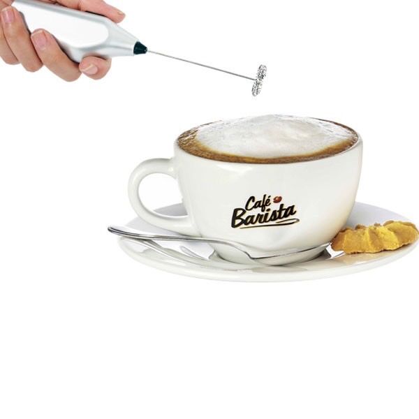 Máy Tạo Bọt Sữa, Cafe, Đánh Trứng Không Kèm Pin (Màu Ngẫu Nhiên)