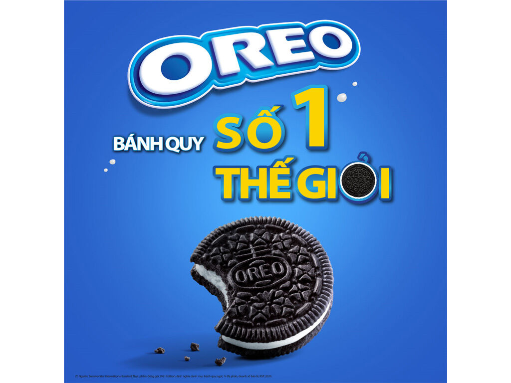 Bánh quy kem socola Oreo Mini gói 20.4g