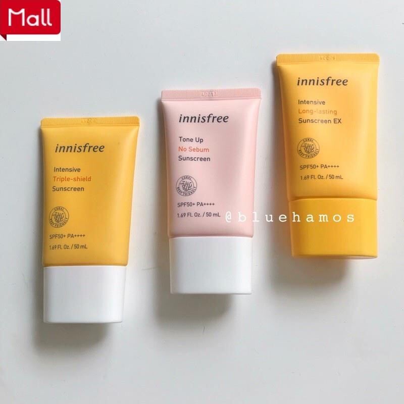 Kem Chống Nắng Innisfree Triple Shield Suncreen/ Tone Up Nosebum  7986 Sunscreen