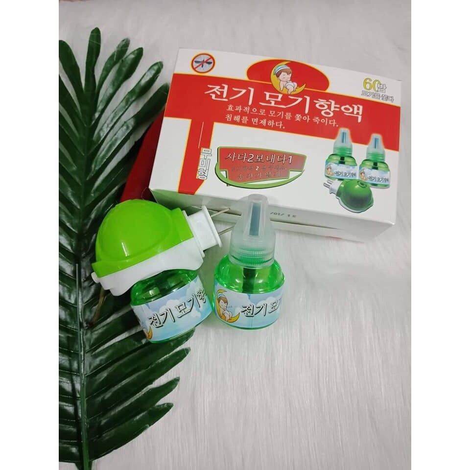 5 chai tinh dầu đuổi muỗi hàn quốc nhé