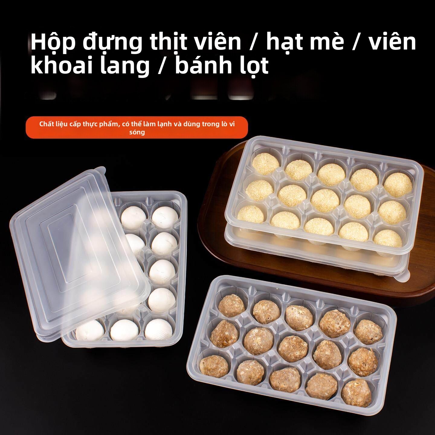 PH | Disposable Freezing Food Packing Box Giá  715,000 Đồng*Miễn phí vận chuyển