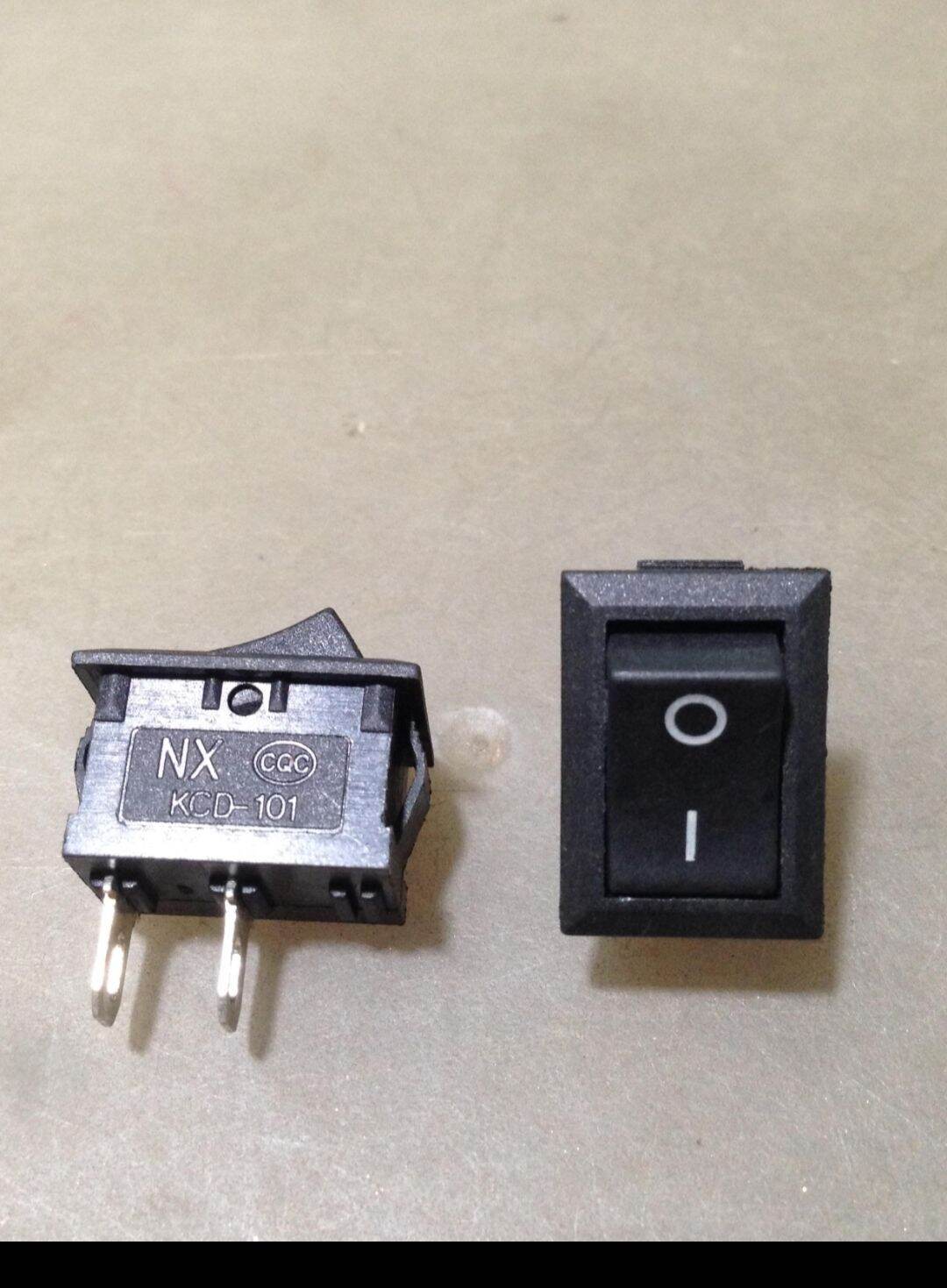 Công Tắc ON OFF 2 Chân - Combo 5 Cái  ( Màu Đỏ)