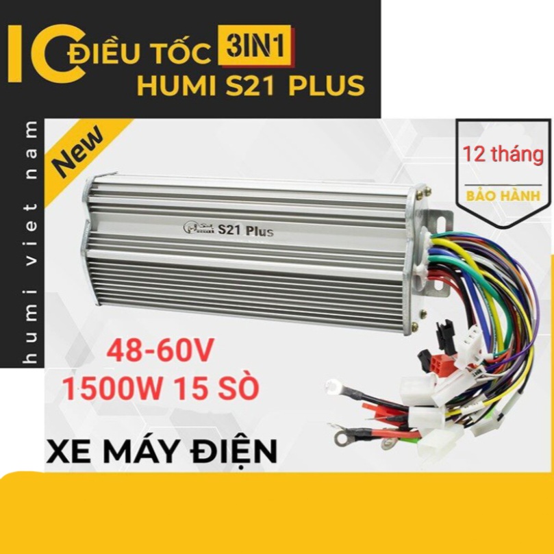 Ic 1500w 48-60v 15 sò humi s21 plus + cầu nối - ic xe điện