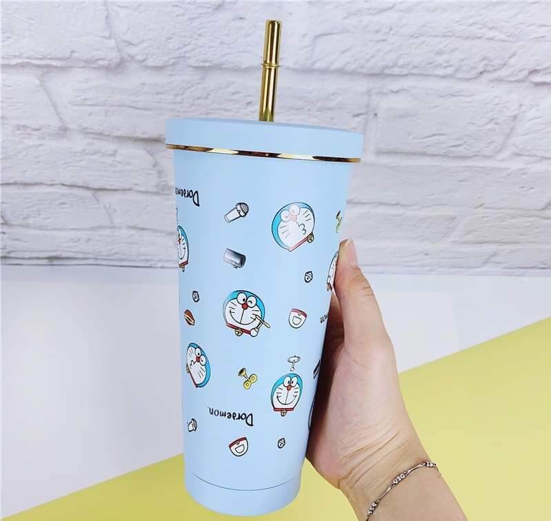 🌸LY GIỮ NHIỆT HELLO KITTY DORAEMON