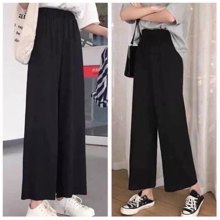 Quần Ống Suông trơn hottrend